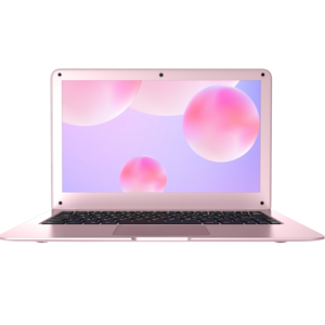 Cheap Arm Linux Android 11 notebook computer 12 inch RK3566 2GB+32GB ultra thin mini pink laptops for student and office