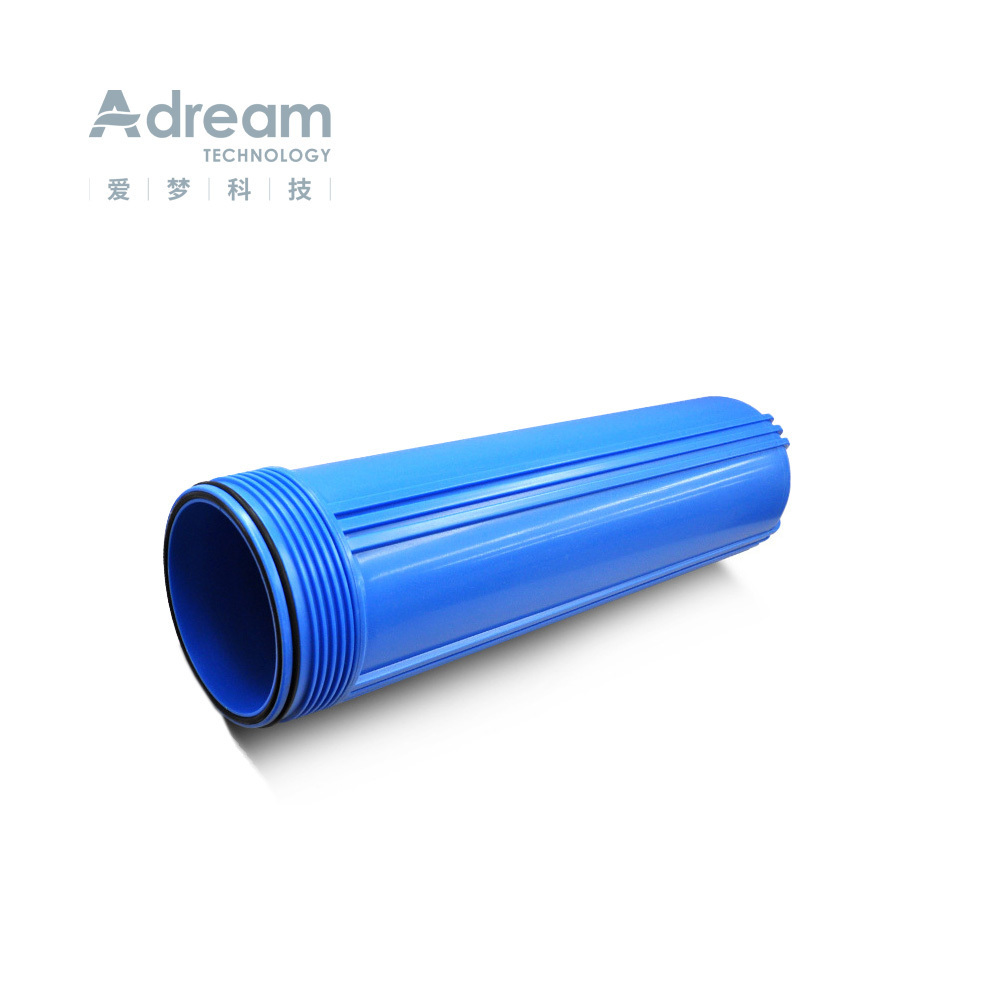 Manufacturer 20 Inch Whole House Big Blue Plastic filter cartridge housing With Jumbo Big Blue Filter Housing