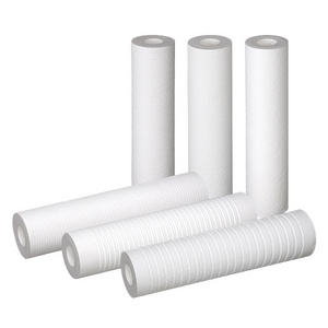 10 Inch Spun Melt Blown Sediment PP Replacement Filters  Cartridges with 1 and 5 micron  (Professional non-standard production)