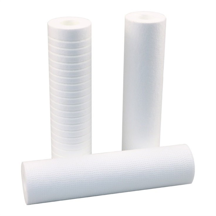 5 Micron Cotton String Wound Water Purifier PP Sediment Filter Cartridge