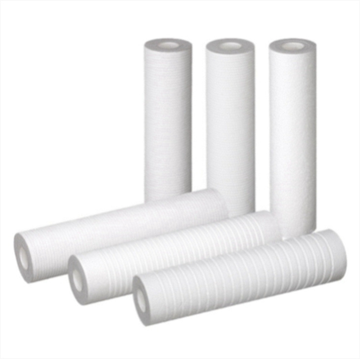 Professional custom 5 Micron Cotton String Wound Water Purifier PP Sediment Filter Cartridge