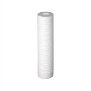 1 3 5 10 Micron PP Polyspun Grooved Sediment Depth Filter Cartridge For RO Security Filtration