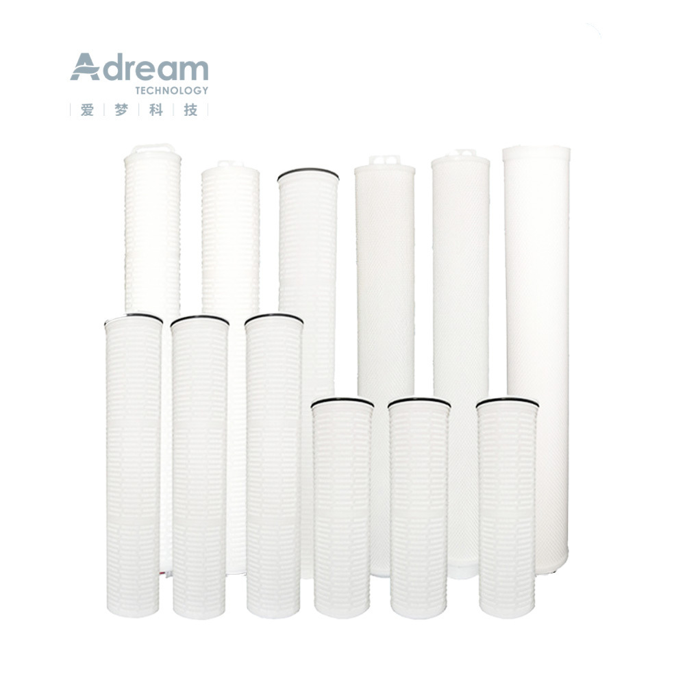 1 5 10 20 Micron PP High Flow Filter Cartridge For Industrial Filtration