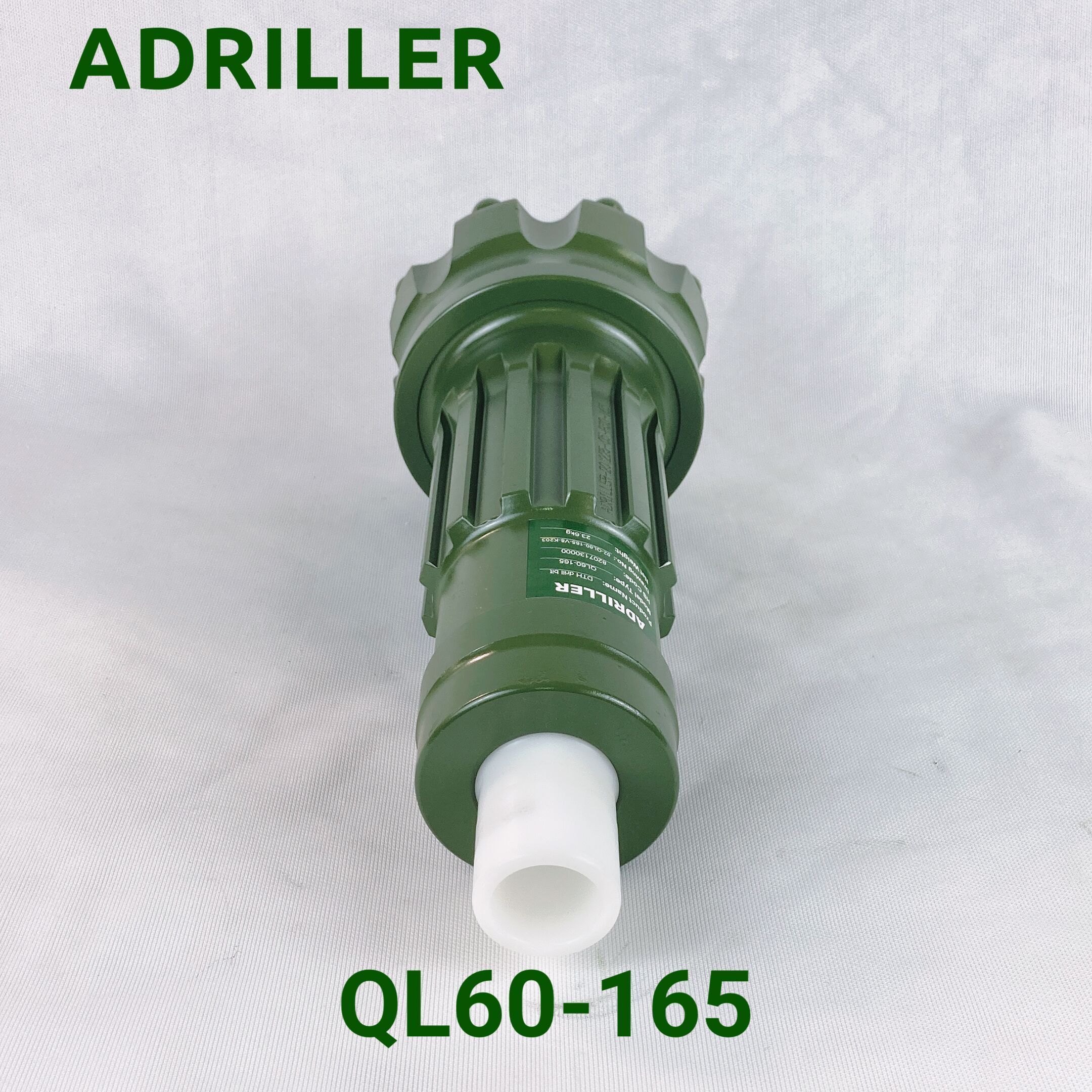 QL60 165mm concave face DTH drill bit 16chi for water well drilling