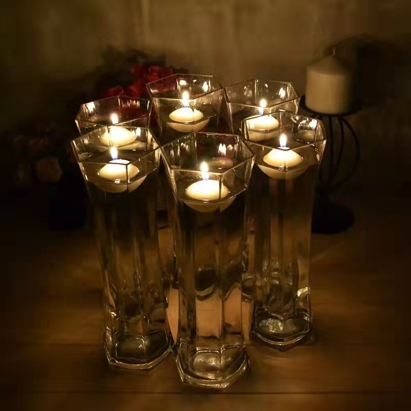 Home Decoration 3 Inch Tealight Yellow Flicker Floating Flameless Led Tea Light Candles