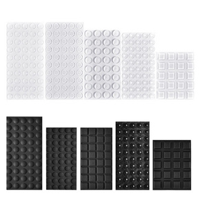 Furniture Silicone Rubber Pads Clear Adhesive Bumper Pads Clear Rubber Feet Bumpers Pads