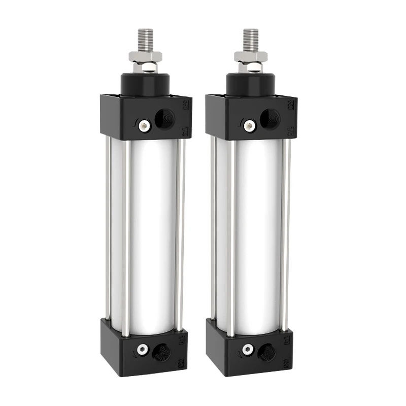 pneumatics SC series standard long stroke double acting piston cylinder Rod Dual Action Air Cylinder