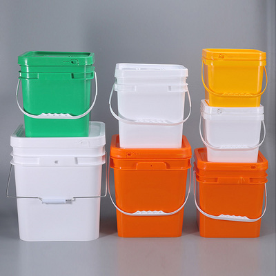 High Quality Type Plastic HDPE 5 Liter Jerry can Container /Tamper evident SK 50 lid 5 liter- 1 Gallon for chemicals drum