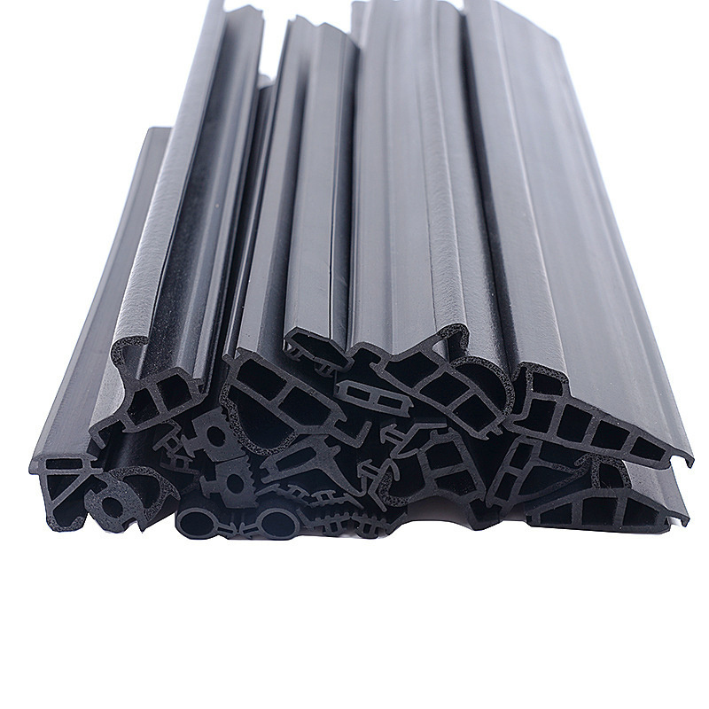 EPDM Rubber seal strip window and door windproof flexible glazing weather rubber gasket strip