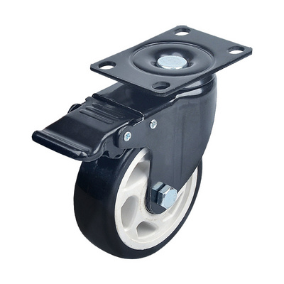 125mm Industrial Heavy Duty Casters Rotatory Castor Wheels Furniture Use 5 Pulgadas Swivel Workbench Universal Caster Wheels