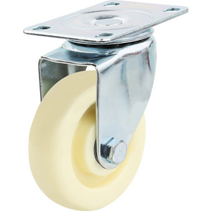 2.5 3 4 5 Inch Nylon Casters Wheels Ball Bearing Medium Duty Castor Swivel Wheel Handcart Cabinet Furniture Universal Caster