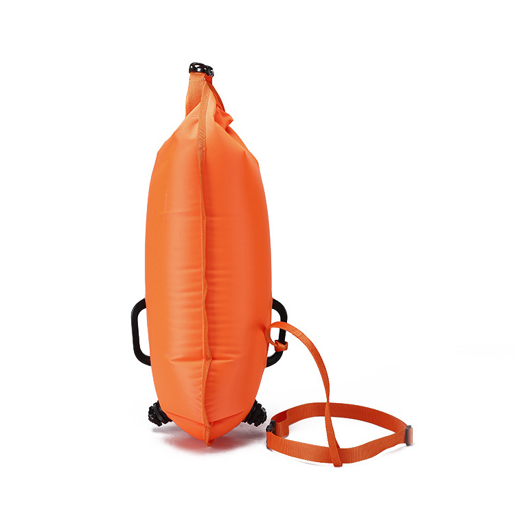 Swim Buoy Safety Tow Float 28 litres Dry Bag High Visibility Ideal for Open Water Swimming SUP Kayaking Fishing Snorkeling