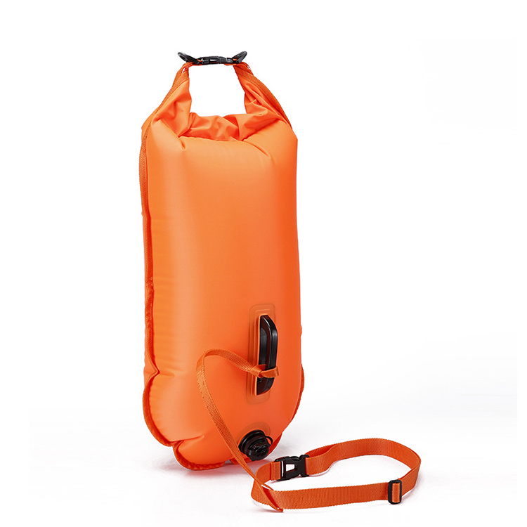 Swim Buoy Safety Tow Float 28 litres Dry Bag High Visibility Ideal for Open Water Swimming SUP Kayaking Fishing Snorkeling