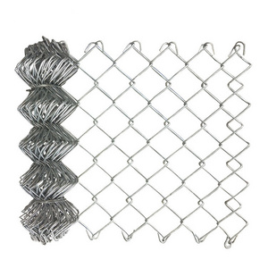 Easily Assembled chain link fence panels for sale cyclone wire mesh 100 ft roll chain link fence barbed wire extension arms