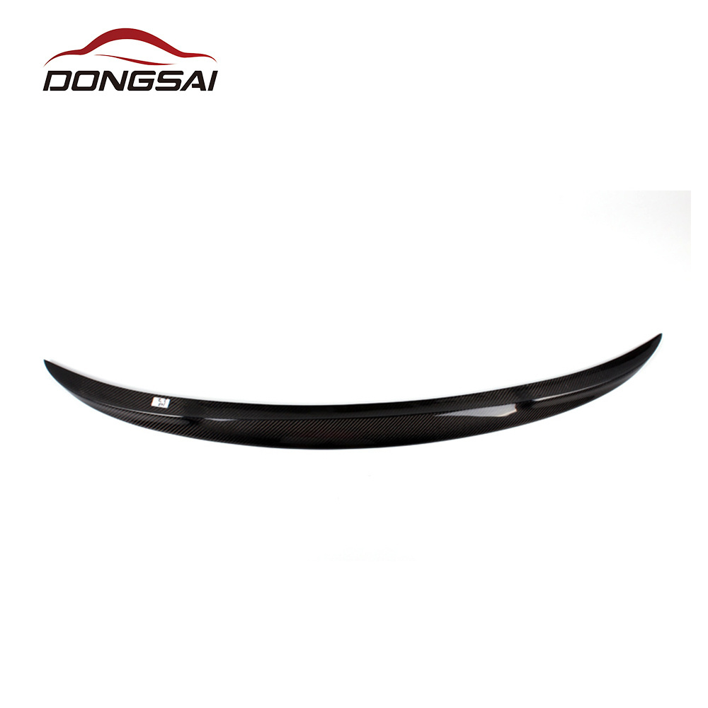 DongSai Performance style rear truck lip carbon fiber spoiler for bmw 4 series F82 M4  car spoiler