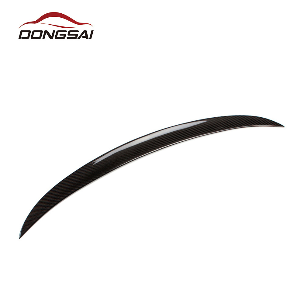 DongSai Performance style rear truck lip carbon fiber spoiler for bmw 4 series F82 M4  car spoiler