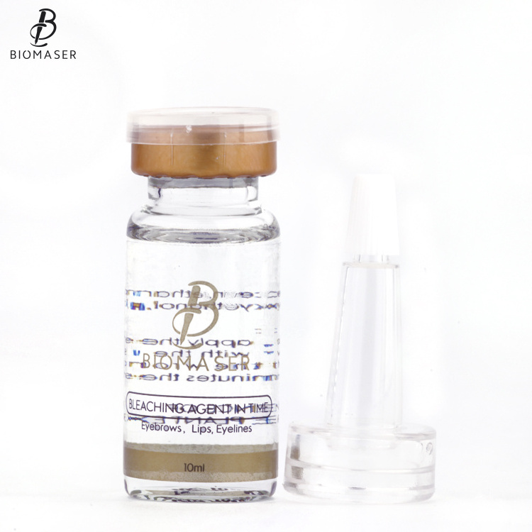 Biomaser microblading Bleaching Agent In Time for permanent makeup Tattoo Removal Cream