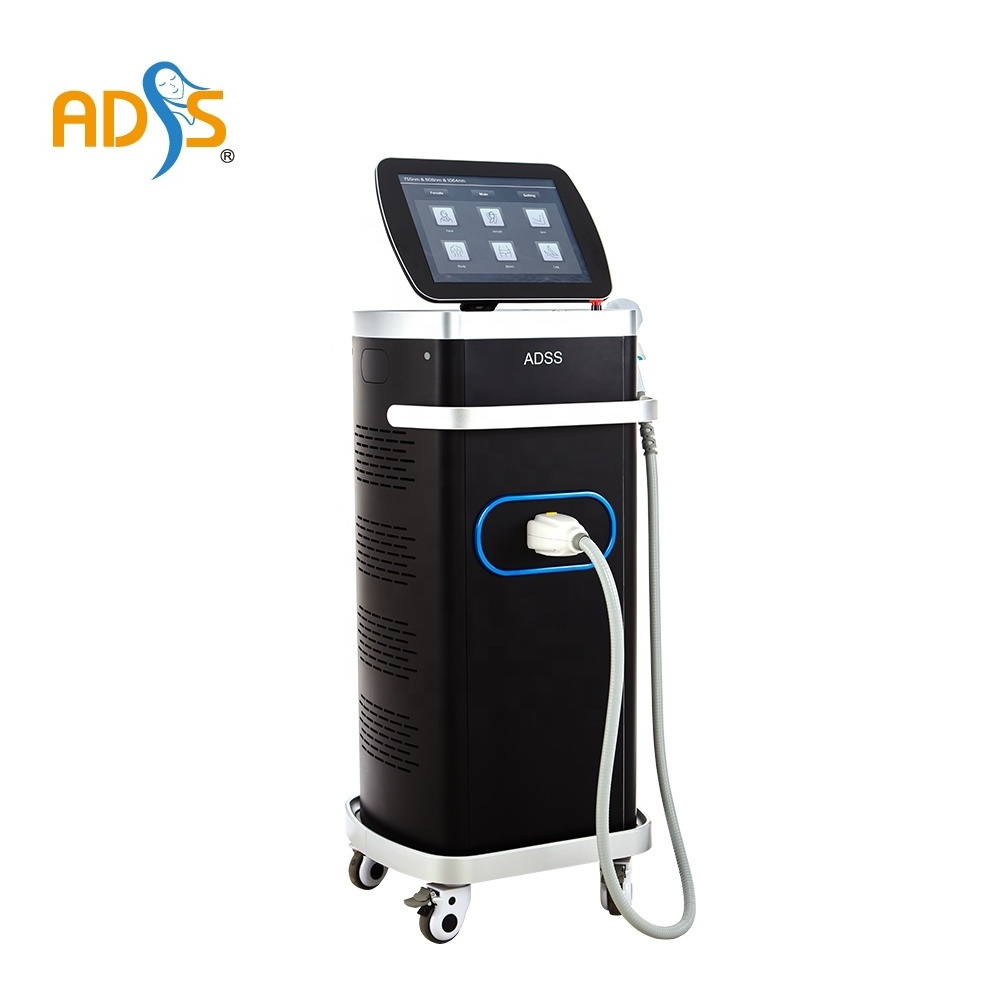 New ADSS professional alexandrite diode laser hair removal machine for sale