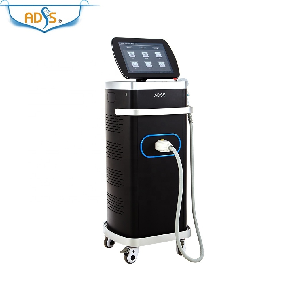 Factory price 10 bars 1200W diode laser hair removal / 808nm laser diodo/ 808 beauty salon spa equipment&machine