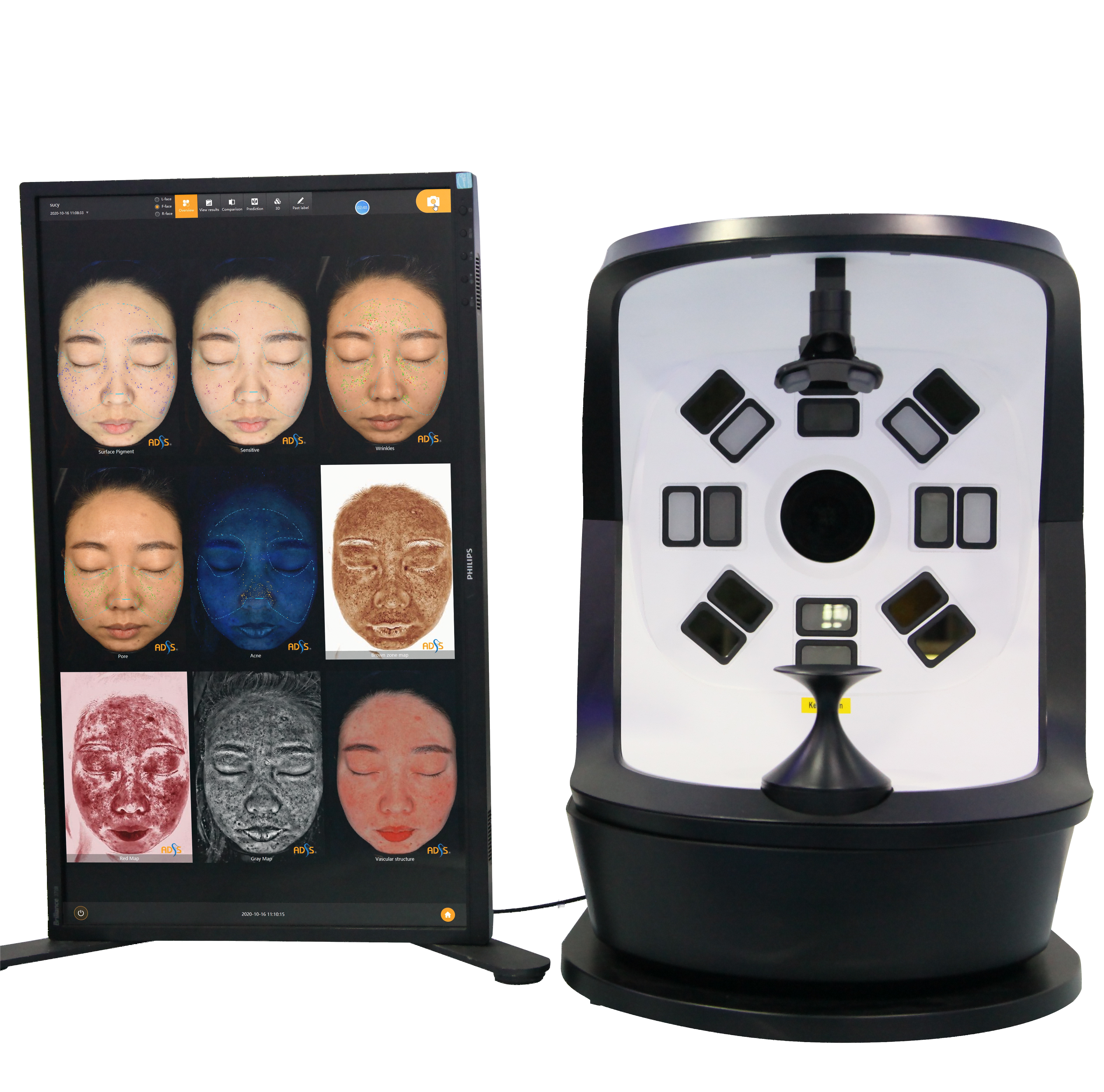 ADSS 3D Skin Analyzer Face Analyzer Machine Skin Analyser VISIA Medical Skin Analyzer beauty salon clinic