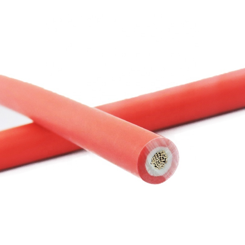 red black tuv solar cable 1500v dc 10mm2 1x16mm XLPE Fireproof double insulation single core tinned copper solar cable