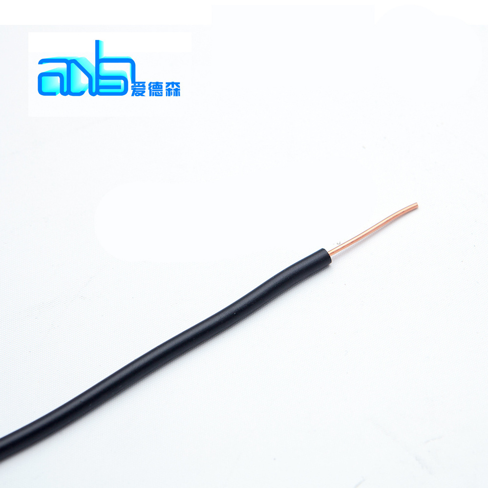 pvc coated copper material 10 gauge solid electrical single core wire