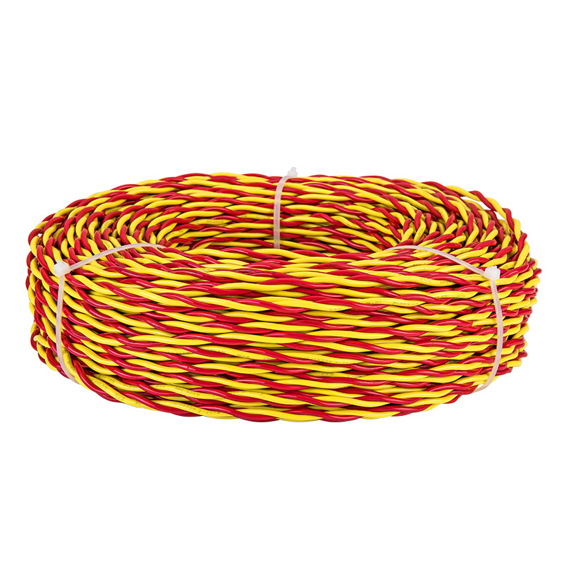 18AWG Twin Twisted Wire Flexible Stranded Copper Lamp Wire