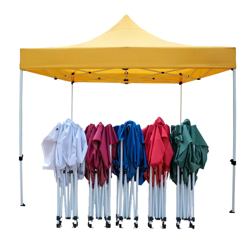 Factory Folding Canopy Gazebo Tent Frame Outdoor Folding Portable Trade Show Tent