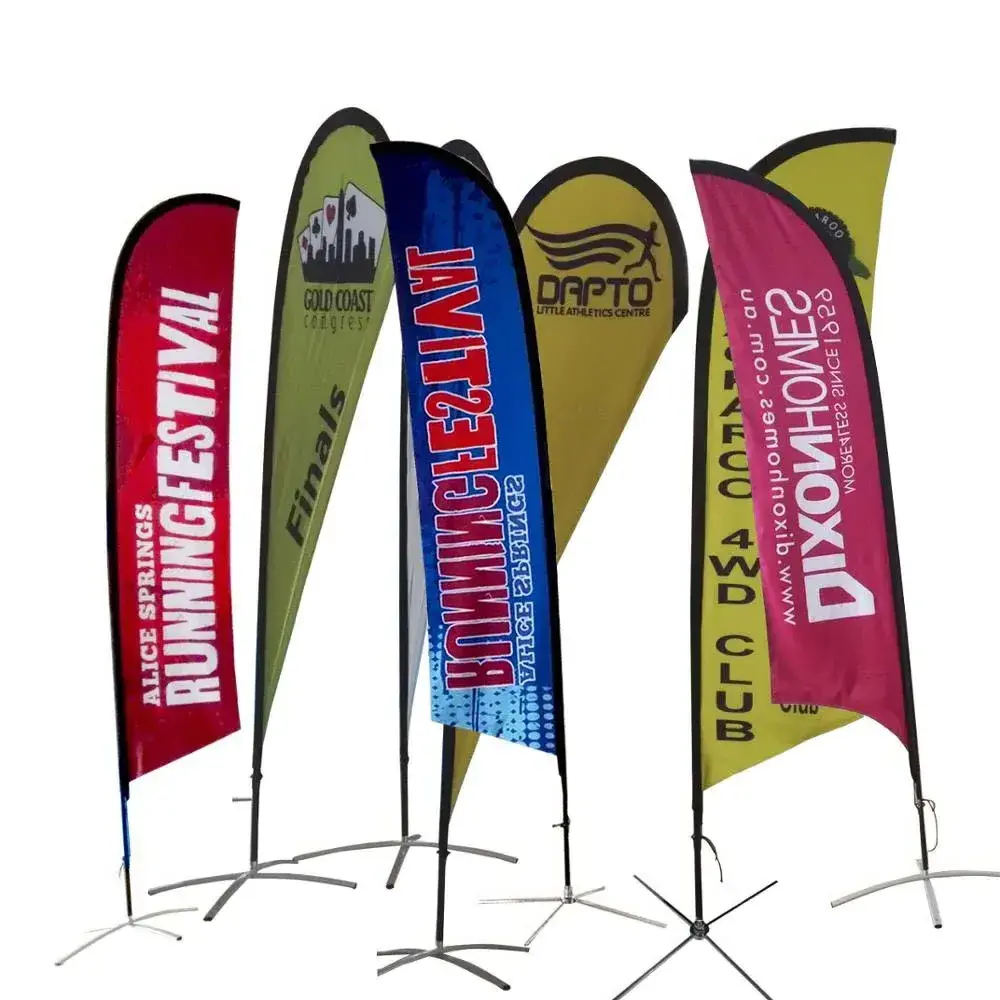 Wholesale Outdoor Flag Flying Banner Aluminum Fiberglass Pole Flag Stands