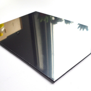 Silver Mirror Dibond Alupanel Sign Material ACM Sheet 3mm 4mm Aluminium Composite Material