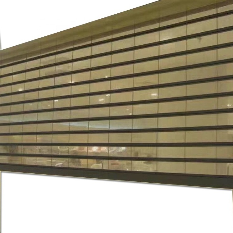 Modern automatic pc transparent polycarbonate roller shutter