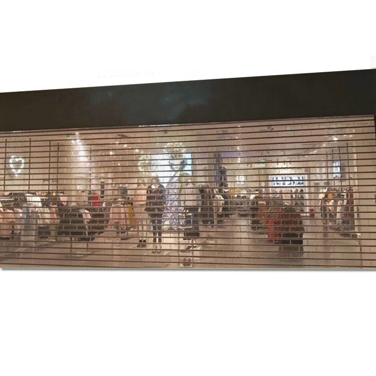 Modern automatic pc transparent polycarbonate roller shutter