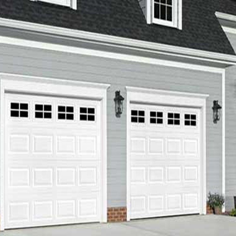 Modern safety cheap security steel garage door