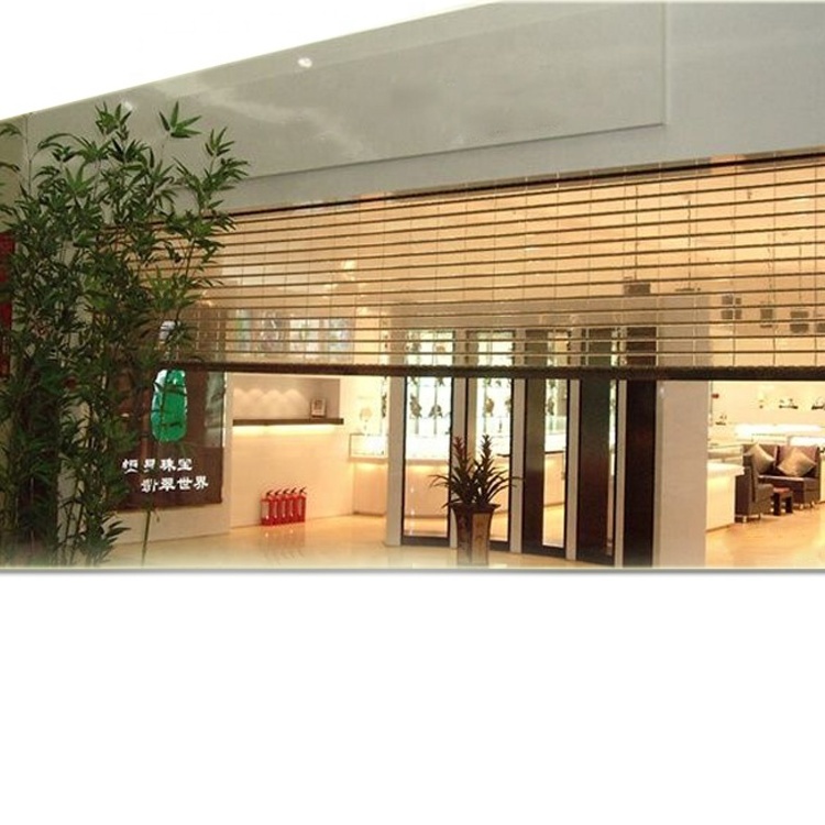 Modern automatic pc transparent polycarbonate roller shutter