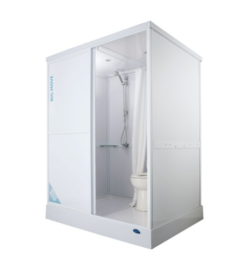 Economic prefab modular bathroom hotel container house hospital use cheap portable shower and toilet bathroom unit room