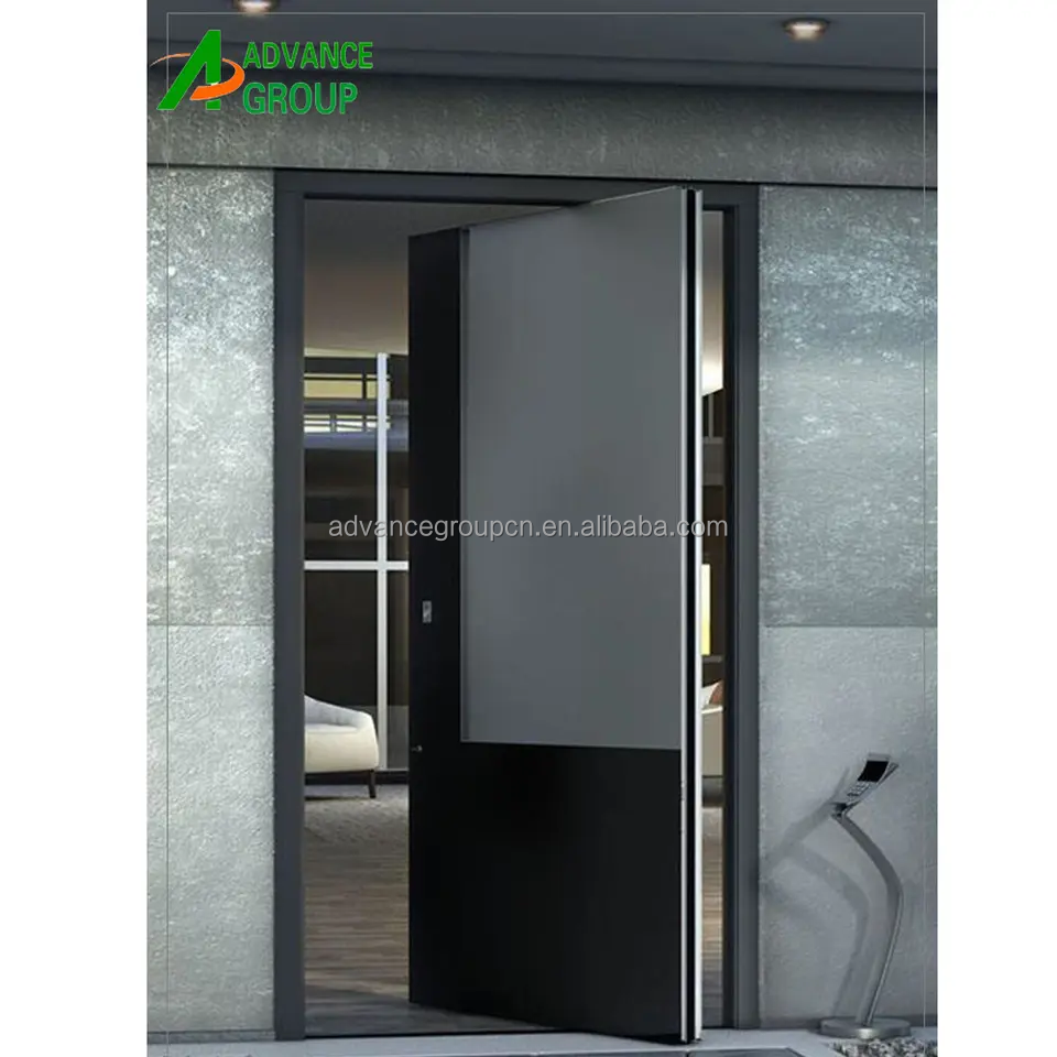 ADVANCE wholesale price pivot door modern aluminum pivot door China manufacturer high quality/security/