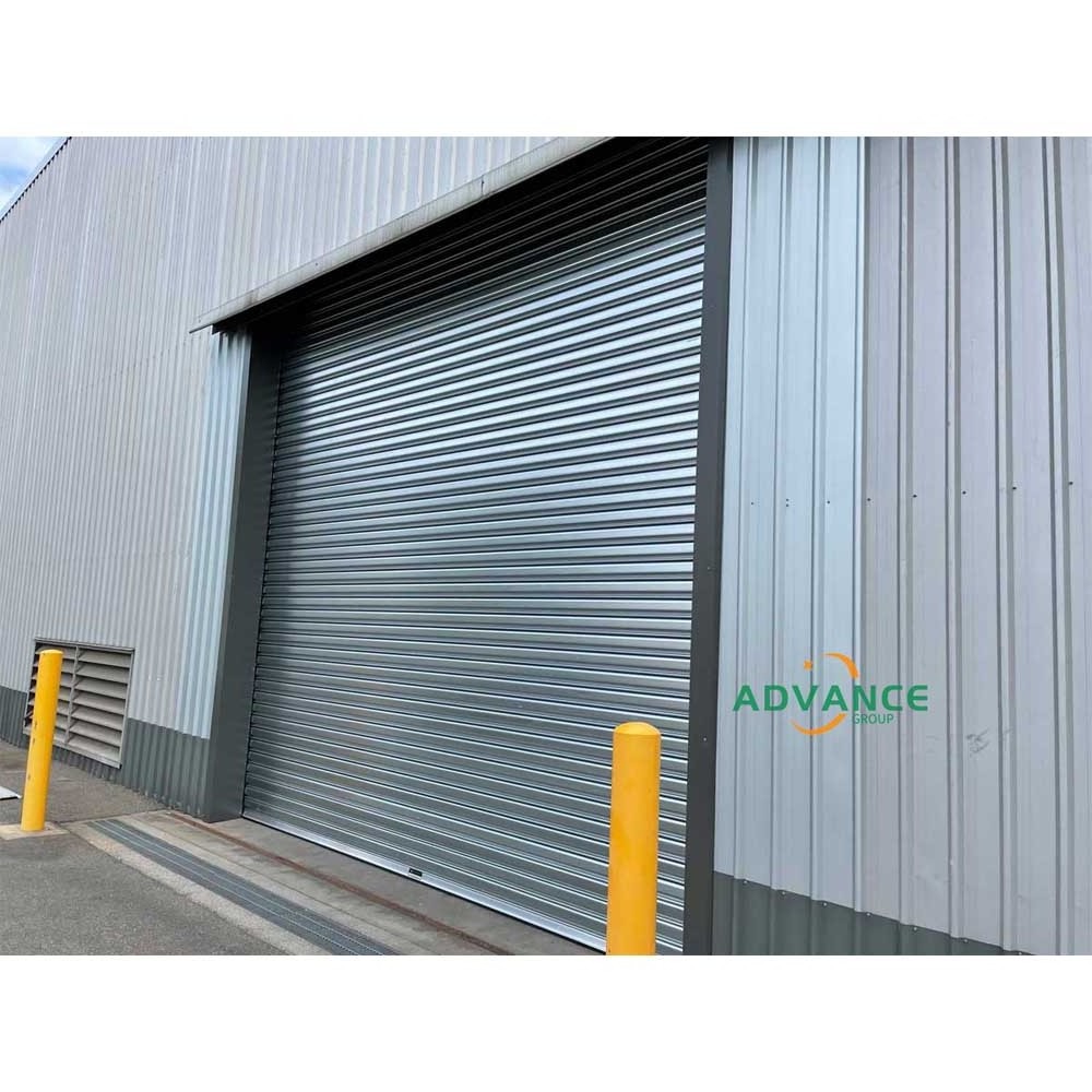 Steel roller door one hour Fire Rated steel Roller Shutter Door For Industrial for factory on sale