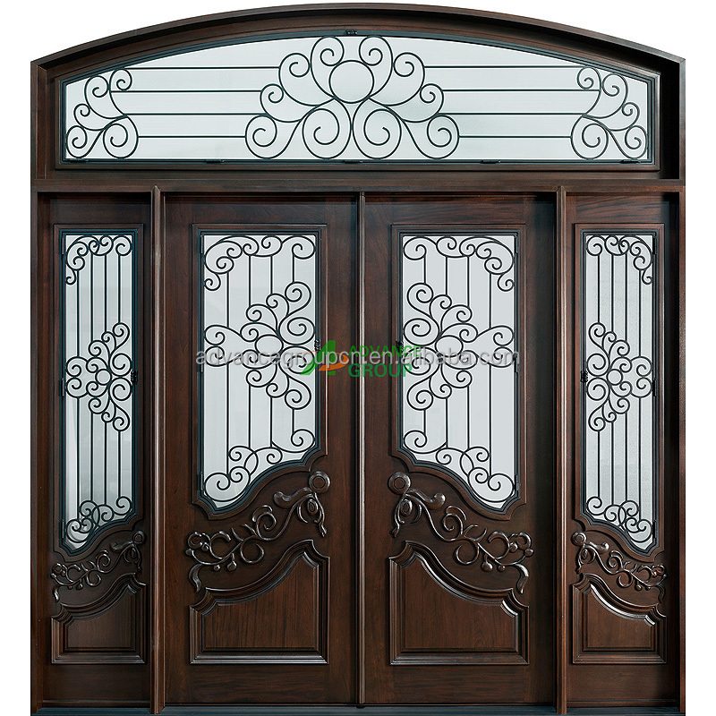 Double-open swing decorative gates wrought iron gate designs simple front gates and fences for houses