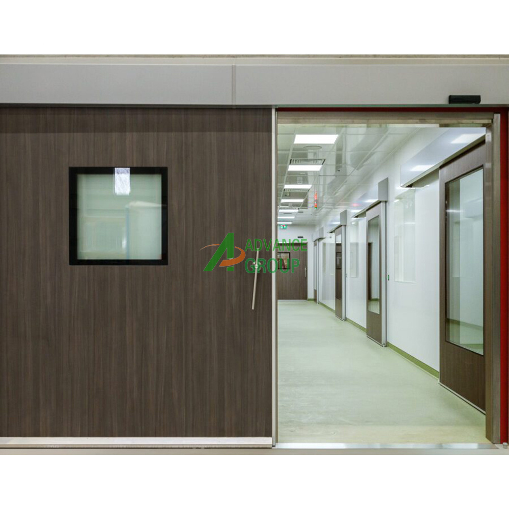 Cleanroom System Interior Swing Doors Flush Steel Doors Cleanroom Fireproof Doors