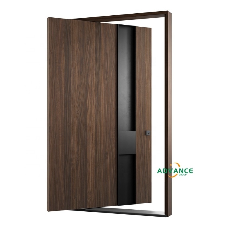 Villa luxury modern back exterior house door security stainless steel doors entry front doors for houses modern