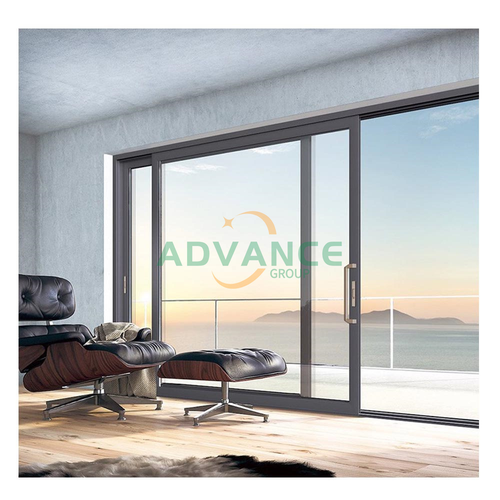 2024 Double Glazed swing and sliding door aluminium balcony door aluminium sliding door