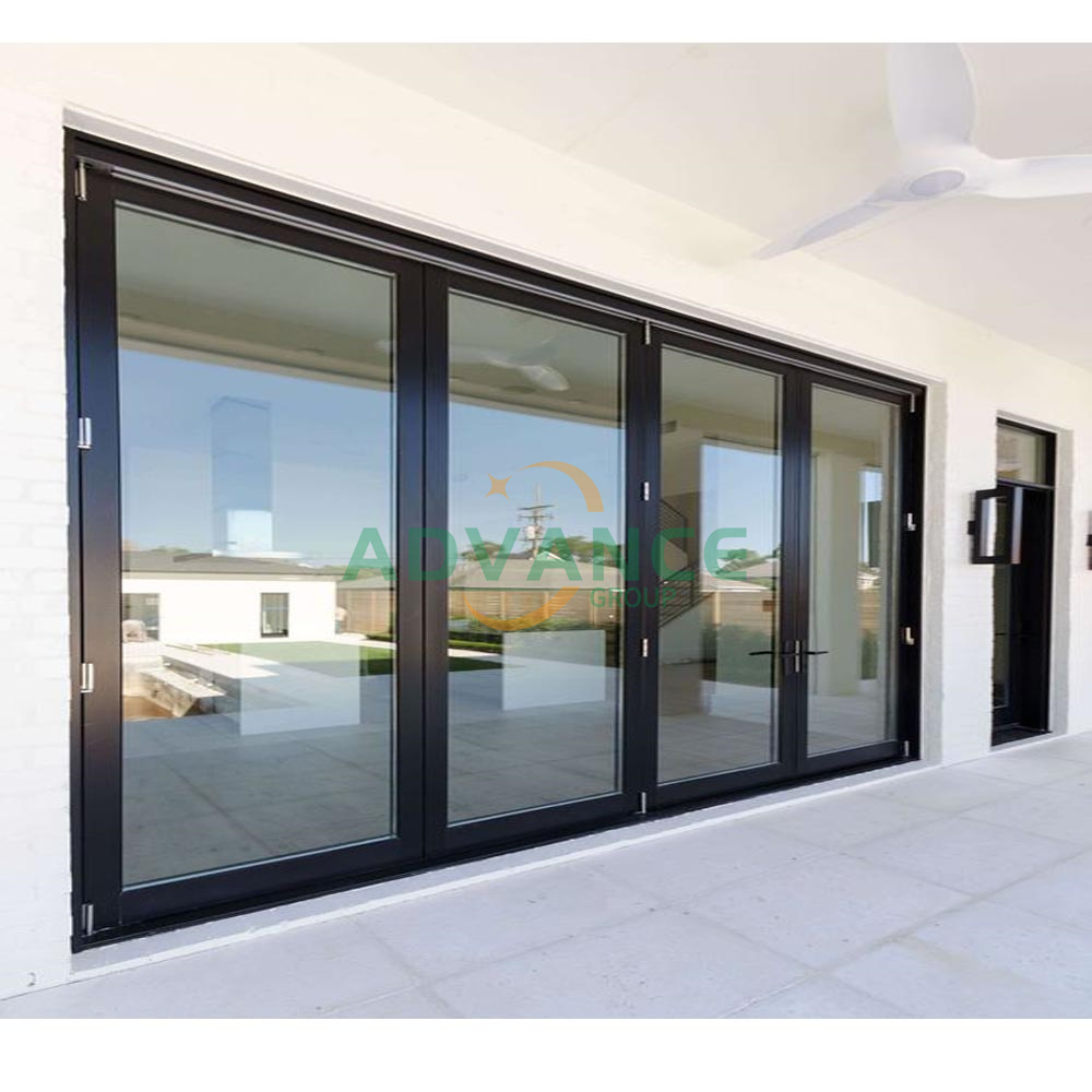 Wholesale Security insulated double glazed glass aluminum patio sliding door for balcony