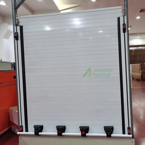 High quality custom aluminum vehicle rolling up doors fire truck roller shutter door