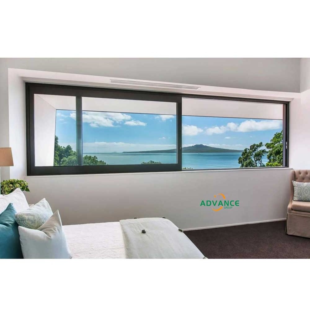 Aluminum sliding windows manufacturer aluminum up down sliding window sliding door and window