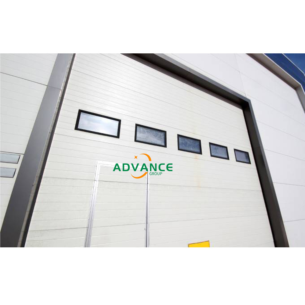 With Pedestrian Door Good Quality Customized Cheap Sectional Industrial Door for logistics