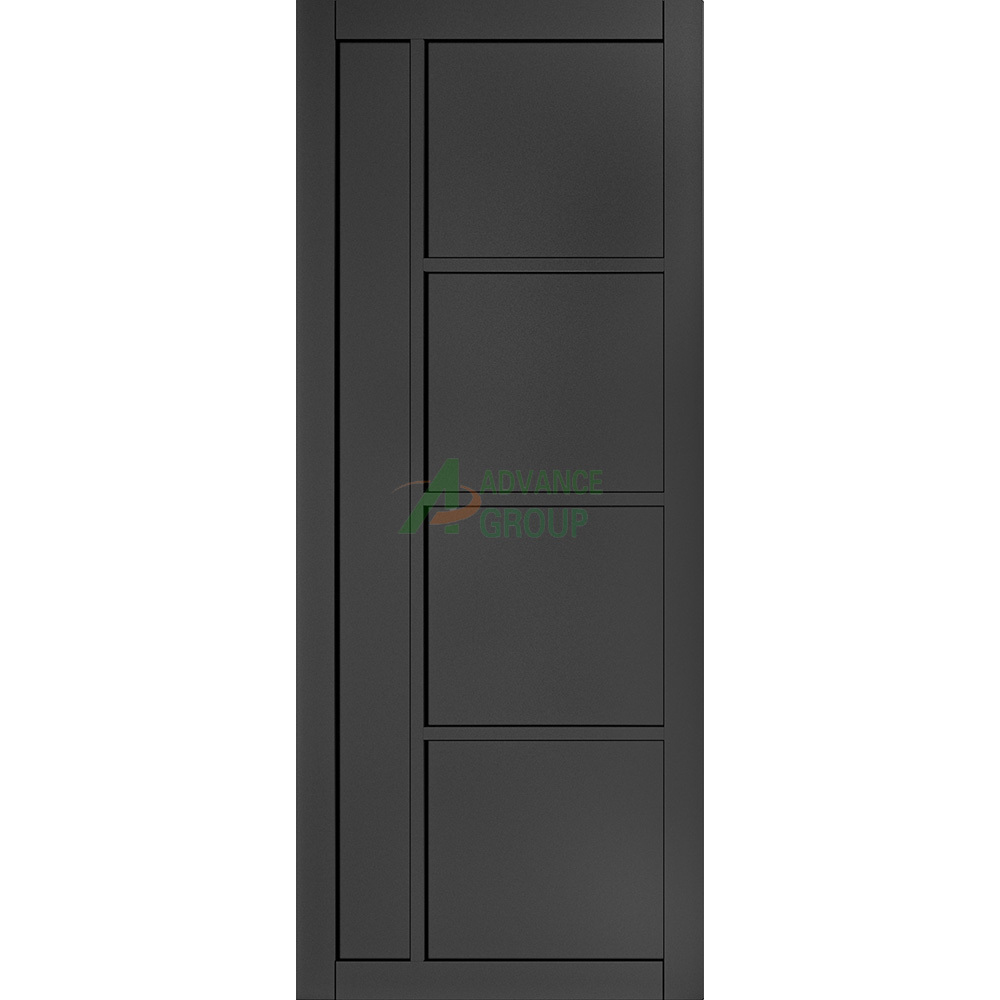 2023 Various Style Modern Design Interior Room Plastic Composite WPC  Wooden Door For House