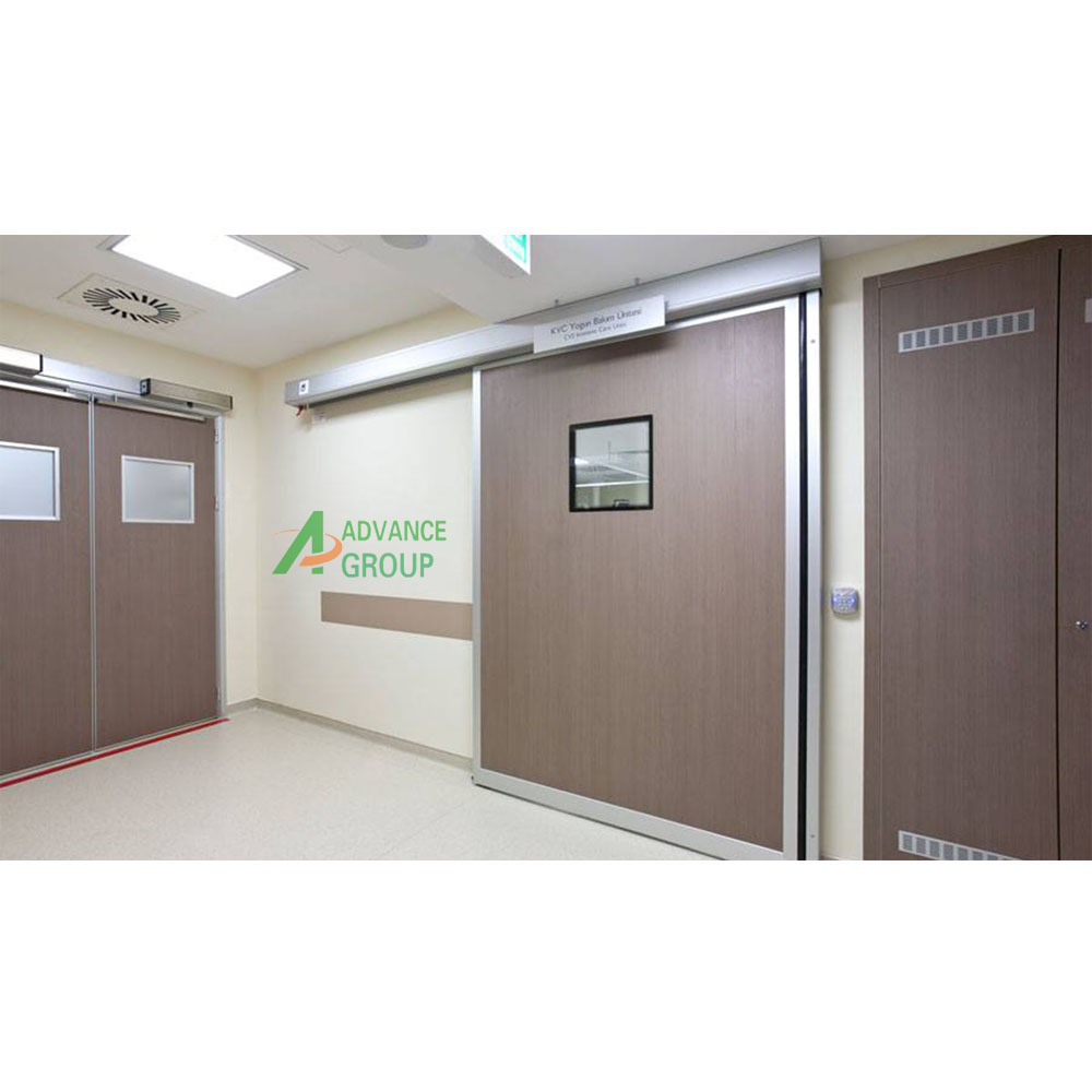 Professional Factory Clean Room Swing Double Steel Lead Door Airtight Hospital Door 304 Stainless Steel x-ray lead door