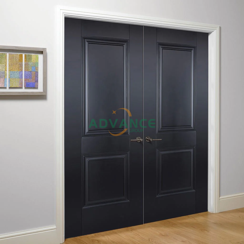 Modern 160x210 cm solid wood internal bifold doors for sale