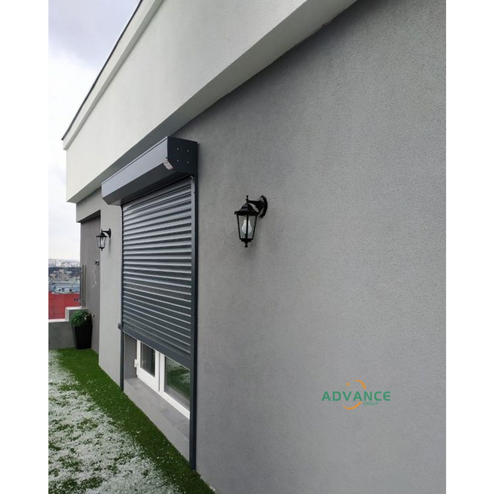 Wholesale Automatic Security Aluminium Metal Rolling Roll Up Shutter Window Doors Hurricane Storm Aluminum Roller Shutter