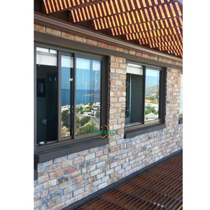 Aluminum sliding windows manufacturer aluminum up down sliding window sliding door and window